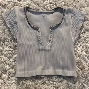 Urban Outfitters Ivory Out From Under Go For Gold Seamless Top